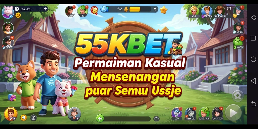 Screenshot <strong>55KBET</strong> menampilkan gameplay menarik dengan grafik yang ceria.