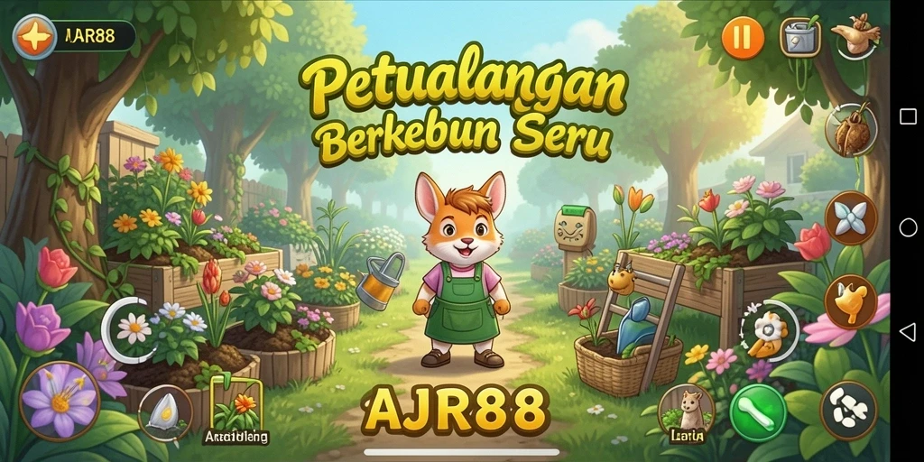 Tampilan gameplay AJR88 yang menarik dan berwarna-warni.