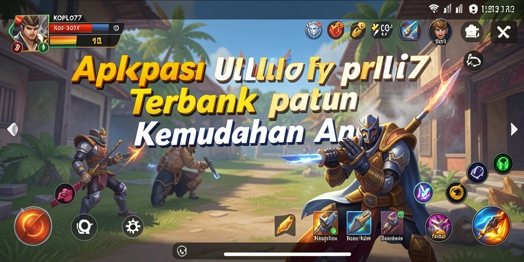 Tampilan antarmuka KOPLO77 yang intuitif dan efisien.