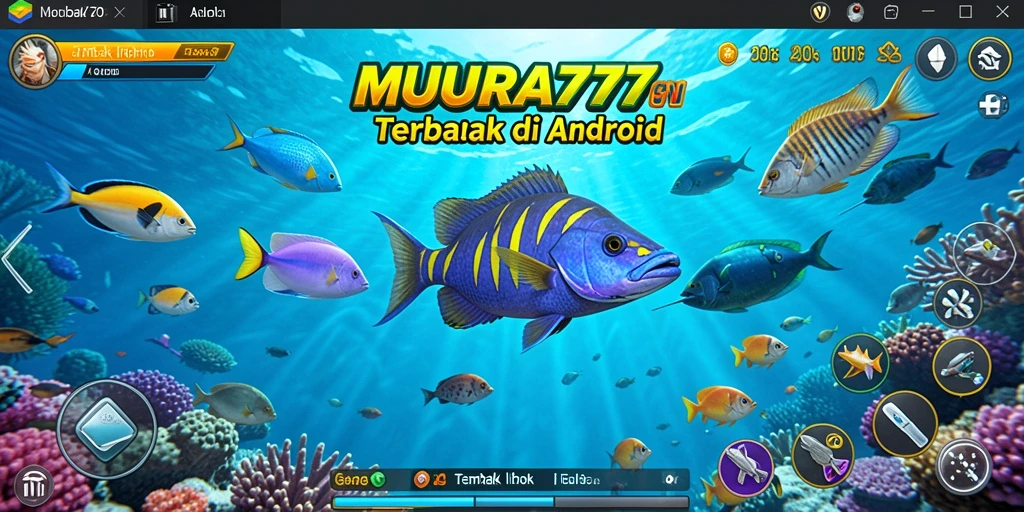 Tampilan menarik dari gameplay seru Tembak Ikan.