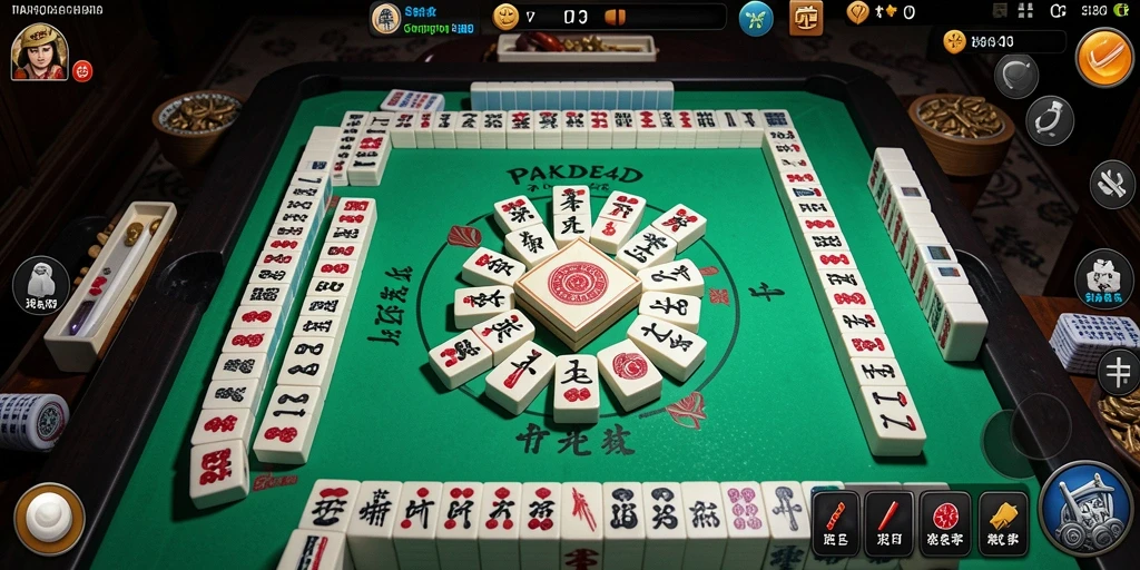 Screenshot menampilkan gameplay Mahjong yang menantang dan menarik.