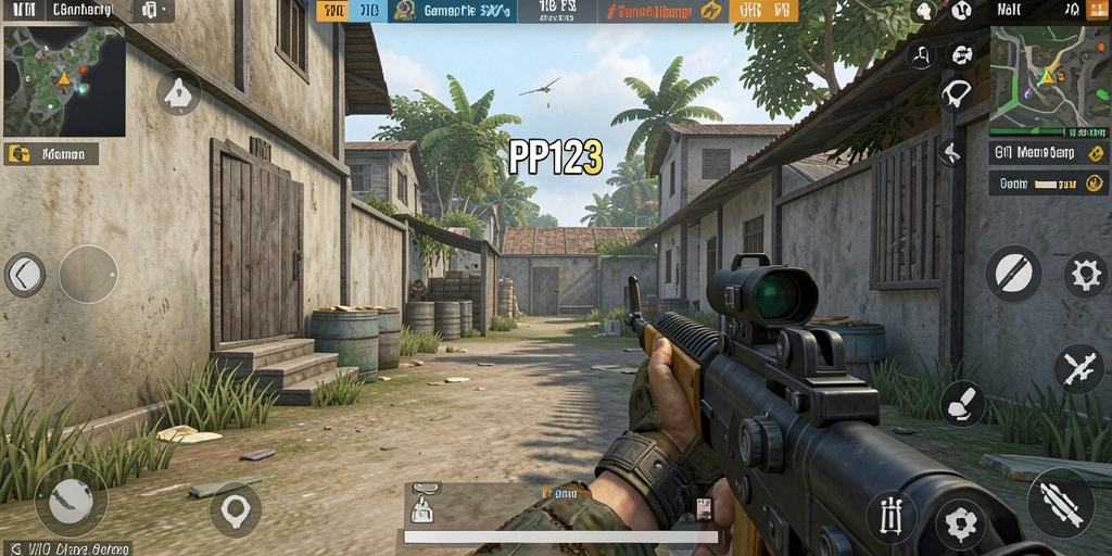 Tampilan gameplay PP123 yang mendebarkan dan realistis.