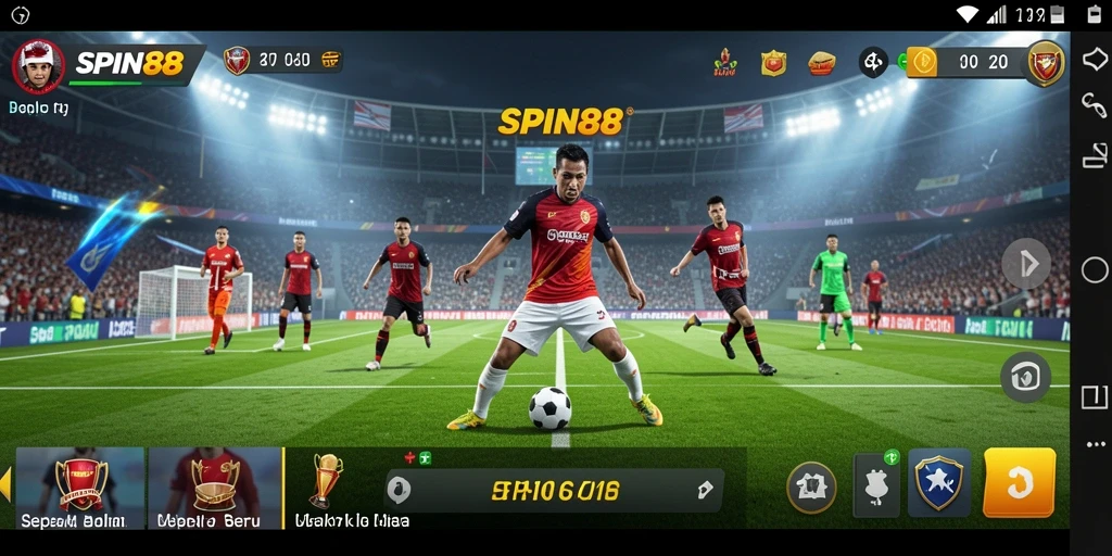 Tampilan gameplay SPIN88 yang seru dan mendebarkan.