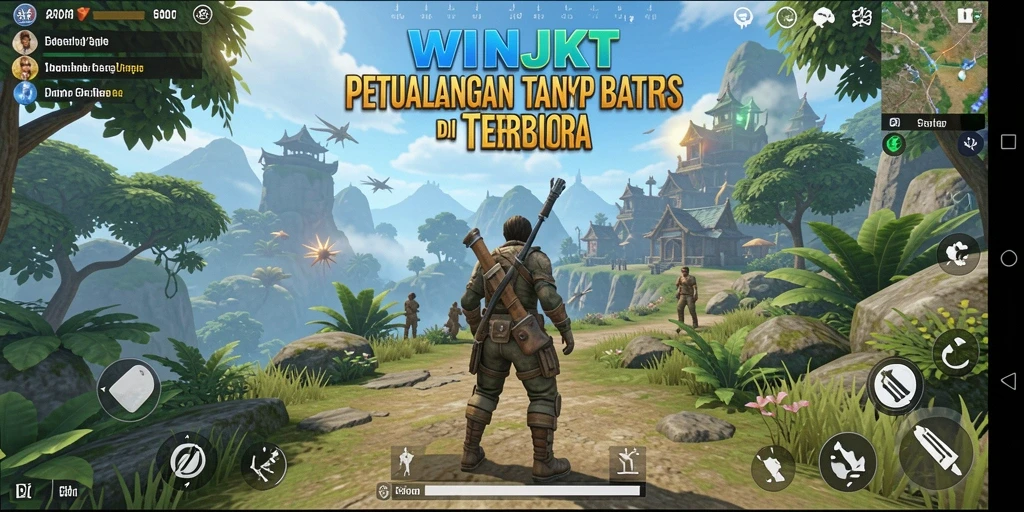 Tangkapan layar gameplay <strong>WINJKT</strong> menunjukkan petualangan mendebarkan di dunia terbuka.